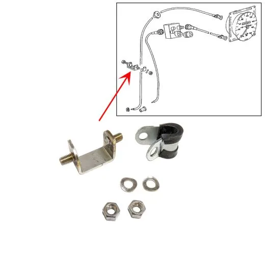 VW Bus T3 Halter für Tachowelle nicht Syncro
