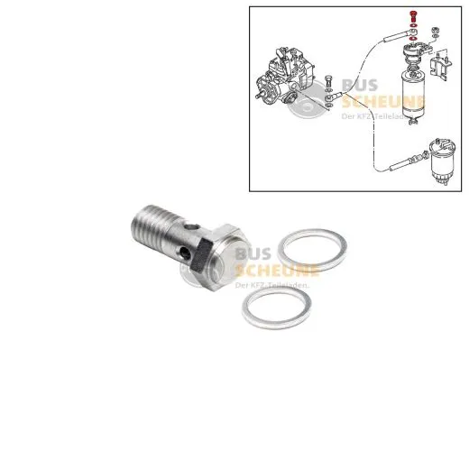 VW Bus T3 Hohlschraube für Kraftstoffleitung Filtergehäuse