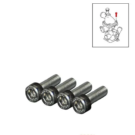 VW Bus T3 Inbusschraube für Thermostatdeckel WBX - 4 Stück