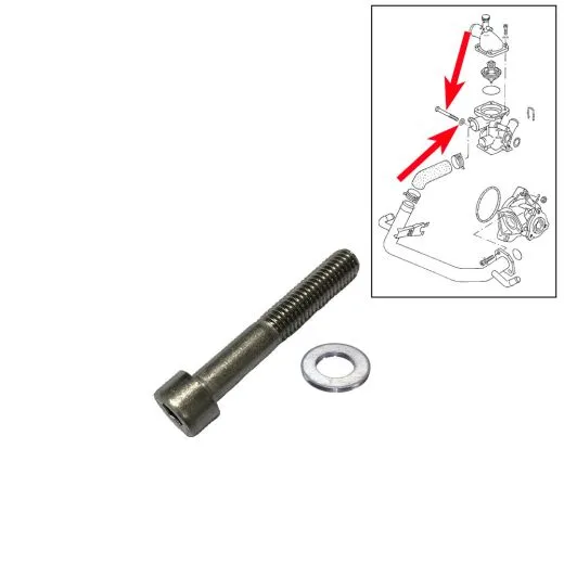 VW Bus T3 Innensechskantschraube für Thermostatgehäuse WBX