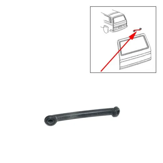 VW Bus T3 Kabeldurchführung rund für Heckklappe