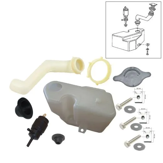 VW Bus T3 Komplett-Set Flüssigkeitsbehälter Waschwasser