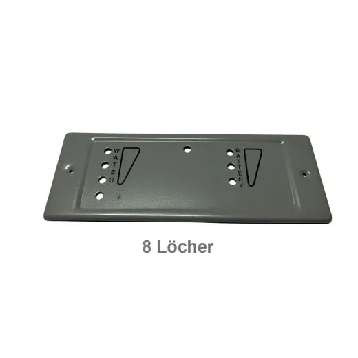 VW Bus T3 Küchenblock-Blende in grau - 8 Loch