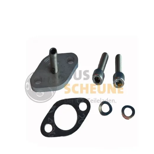 VW Bus T3 Kühlwasserflansch Zylinderkopf WBX Edelstahl ab 01/85