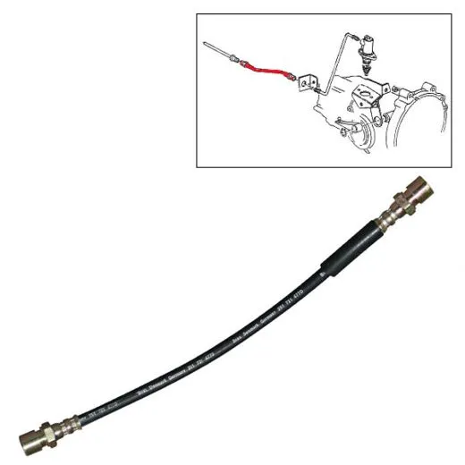 VW Bus T3 Kupplungsdruckschlauch 325 mm