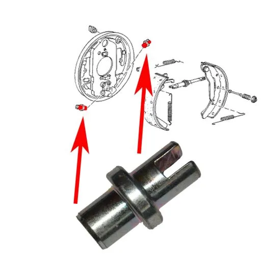 VW Bus T3 Lagerbock für Bremsbacke