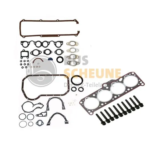 VW Bus T3 Motordichtsatz 1,6 CS JX mit Kopfdichtung 1-Loch