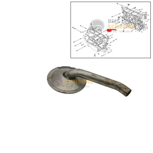 VW Bus T3 Ölrohr für alle WBX-Modelle
