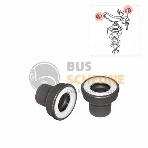 VW Bus T3 Querlenkerbuchse oben - 2 Stück