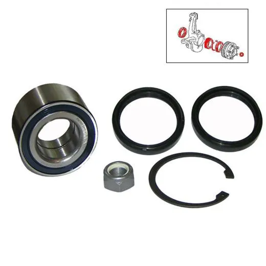 VW Bus T3 Radlagersatz vorn 14" & 16" Syncro