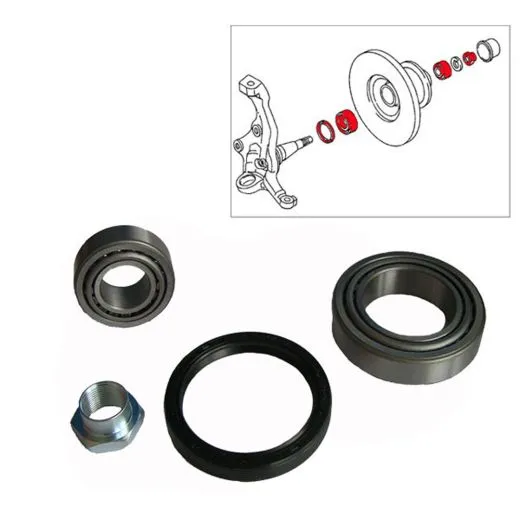 VW Bus T3 Radlagersatz vorn bis 08/1983