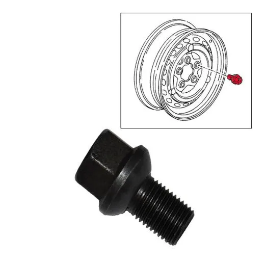 VW Bus T3 Radschraube Vorderachse - 1 Stück