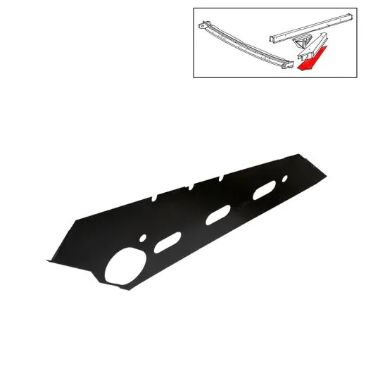 VW Bus T3 Reparaturblech Ausleger-Unterteil unten links