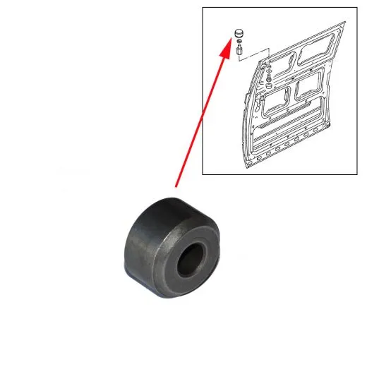 VW Bus T3 Rolle für Schiebetürführung oben / unten