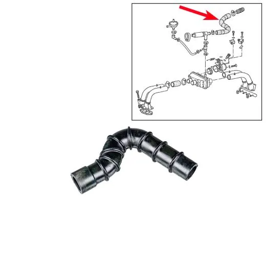 VW Bus T3 Schlauch am Leerlaufregelventil 2,1 i ab '88