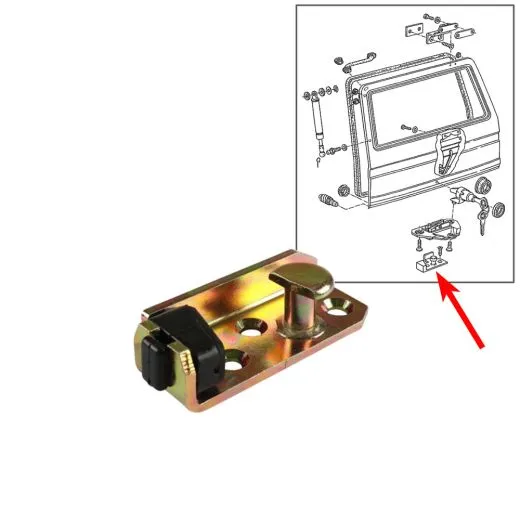 VW Bus T3 Schliesskeil für Heckklappe