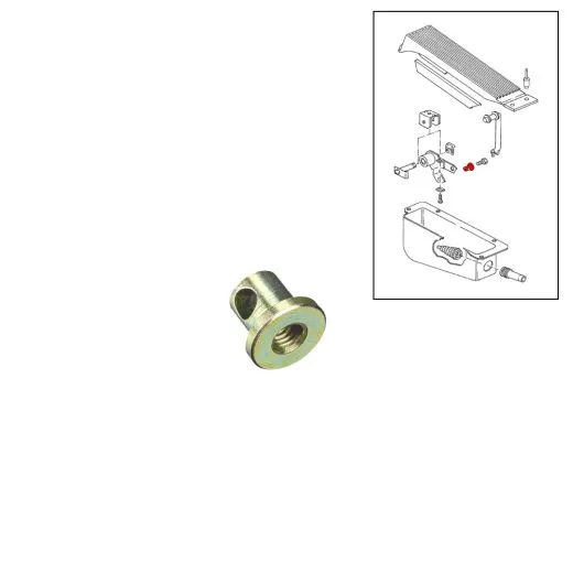 VW Bus T3 Spannbolzen für Gashebel am Gaspedal OE