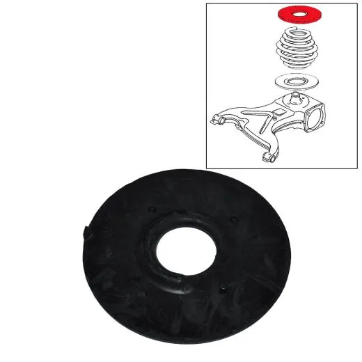 VW Bus T3 T4 Federunterlage / Federteller oben Hinterachse 13 mm