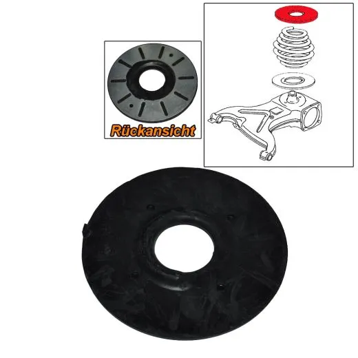 VW Bus T3 T4 Federunterlage / Federteller oben Hinterachse