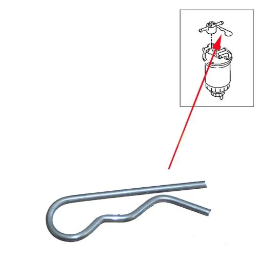 VW Bus T3 T4 Klammer für Dieselfilter mit Vorwärmung