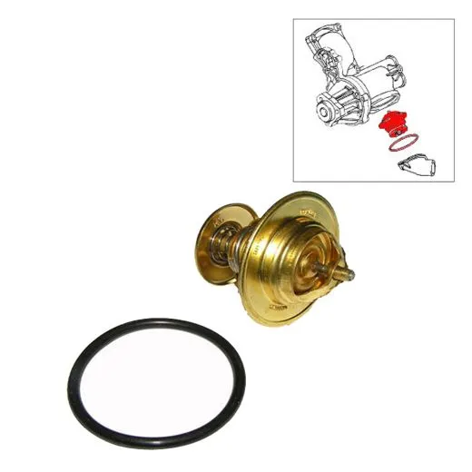 VW Bus T3 T4 T5 Thermostat 87°C inkl. Dichtung CS KY JX 1X ABL