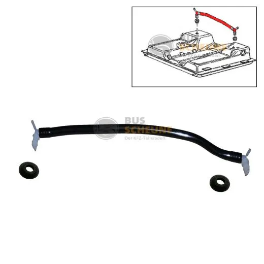 VW Bus T3 Tank-Ausgleichsleitung