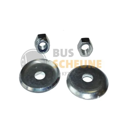 VW Bus T3 Teller & Muttern für Zugstrebe