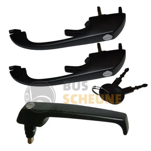 VW Bus T3 Türgriffe inkl. Schiebetürgriff bis 1984 gleichschließend