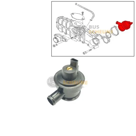 VW Bus T3 Überdruckregelventil Saugstutzen 1,6 TD JX