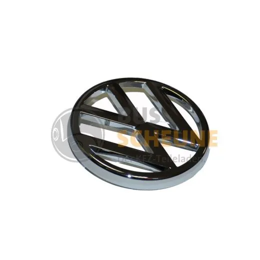 VW Bus T3 VW-Zeichen in Chrom Kühlergrill Ø 95 mm