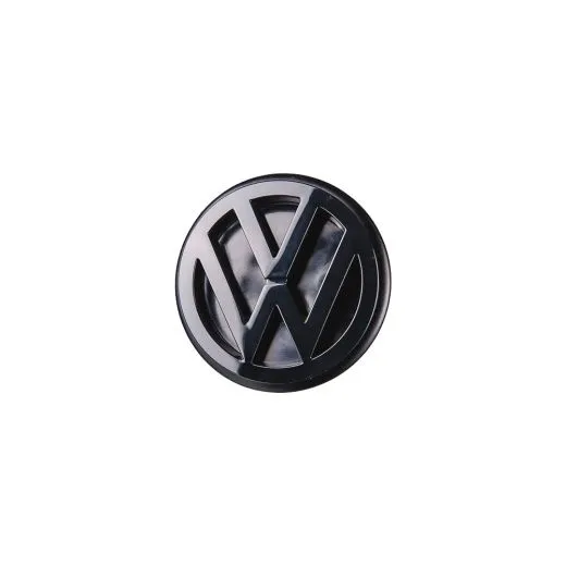 VW Bus T3 VW-Zeichen in schwarz für Heckklappe bis 07/87