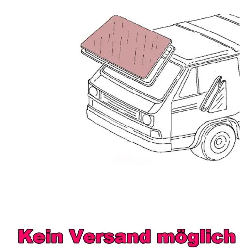 VW Bus T3 Windschutzscheibe Grüncolor mit Blaukeil