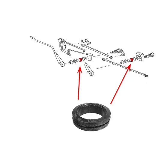 VW Bus T3 Wischerwellendichtung - 1 Stück