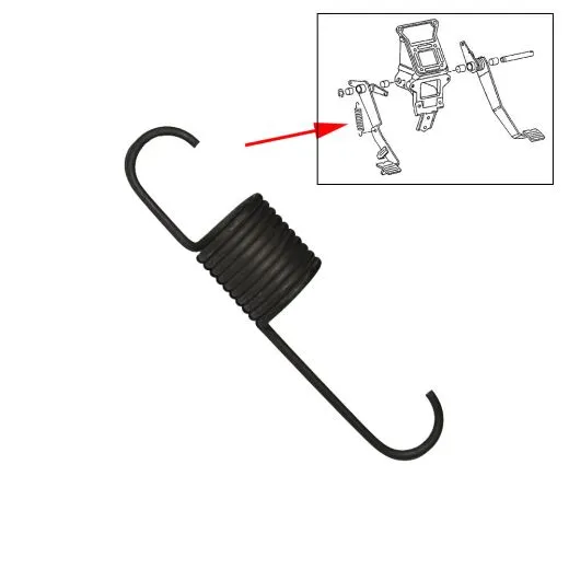 VW Bus T3 Zugfeder für Kupplungsfusshebel