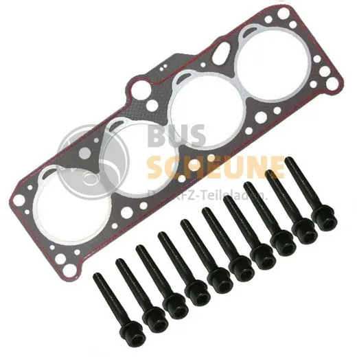 VW Bus T3 Zylinderkopfdichtung 2-Loch CS JX mit Schrauben