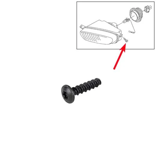 VW Bus T4 Blechschraube für Nebelscheinwerfer ab 11/95