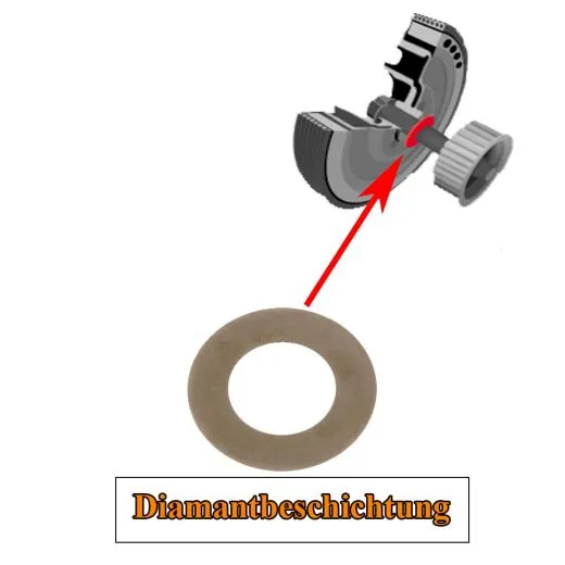 VW Bus T4 Diamantscheibe für Schwingungsdämpfer 2,4 D 2,5 i TDi