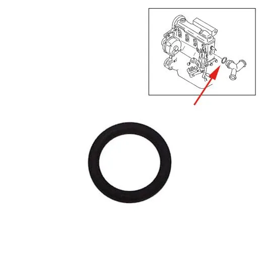 VW Bus T4 Dichtring für Kühlwasserflansch am Zylinderkopf