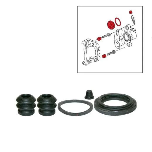 VW Bus T4 Dichtsatz für Bremssattel Hinterachse LUCAS