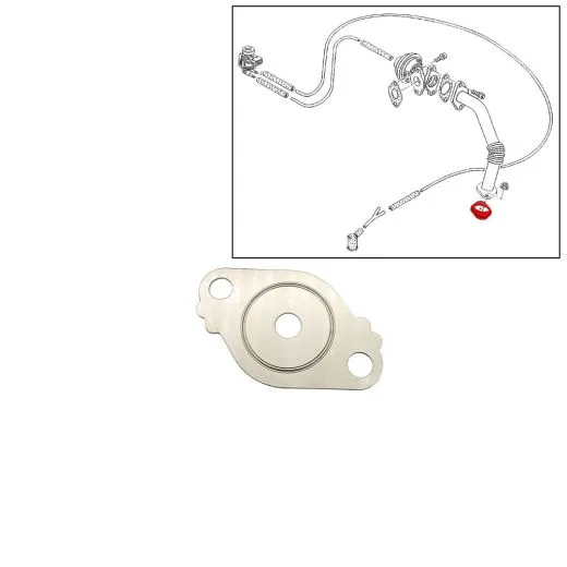 VW Bus T4 Dichtung für Verbindungsrohr am AGR-Ventil 1.9 TD