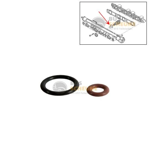 VW Bus T4 Dichtungssatz für Einspritzventil 2,0i 2,5i