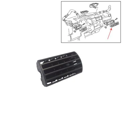 VW Bus T4 Dreheinsatz für Lüftungsgehäuse