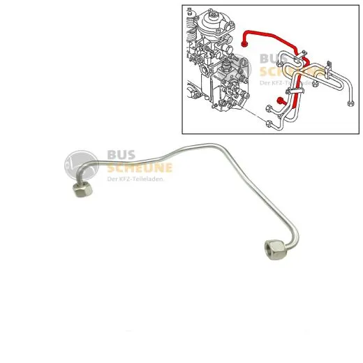 VW Bus T4 Einspritzleitung 1. Zylinder 1,9 Diesel