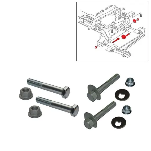 VW Bus T4 Exzenter- und Querlenkerschrauben-Set vorne ab 08/95