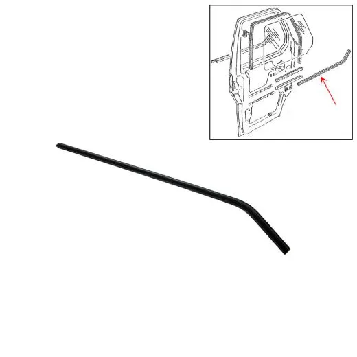 VW Bus T4 Fensterschachtabdichtung links innen