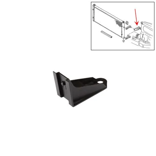 VW Bus T4 Halter rechts für Zwischenstück am Wasserkühler