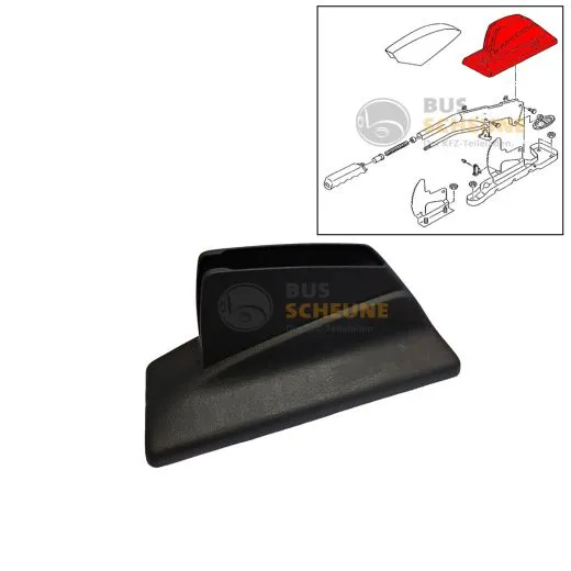 VW Bus T4 Handbremshebelverkleidung schwarz
