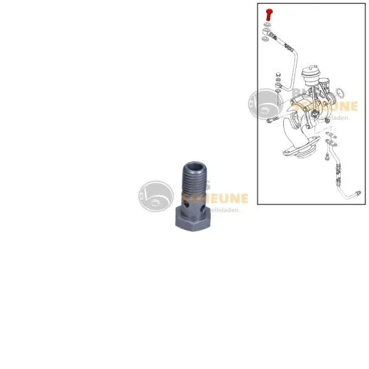 VW Bus T4 Hohlschraube für Ölrohr Turbolader 2.5 TDI ab Motornr.: 240722