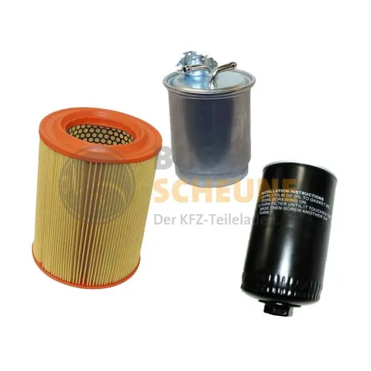 VW Bus T4 Inspektionspaket Luftfilter rund Ölfilter Dieselfilter 2,4 2,5 D