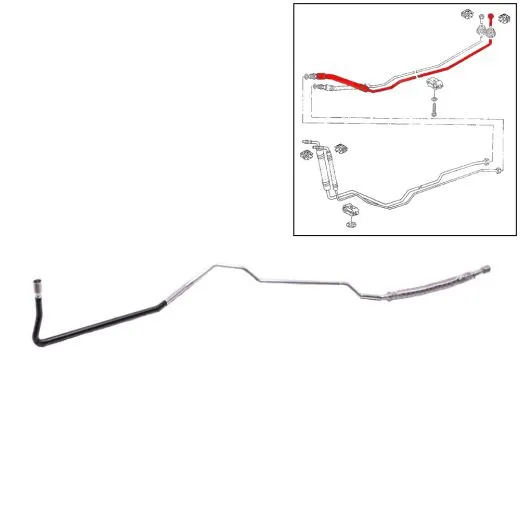VW Bus T4 Kältemittelrohr kurzer Radstand Klimaanlage